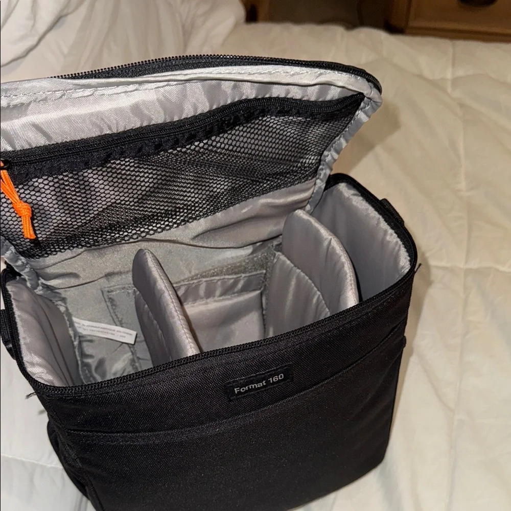 Lowepro Black camera Bag with Padded Protection and Durable Design